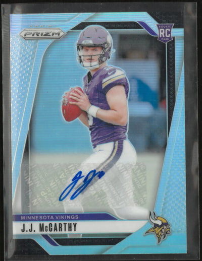 2024 Panini Prizm J.J. McCarthy Rookie Autograph RC Auto
