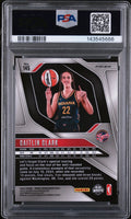 2024 Panini Prizm WNBA Blue Velocity Rookie Caitlin Clark #145 PSA 8