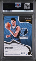2024 Panini Revolution Revolution Signatures Zach Edey #RSZAE Levels PSA 10