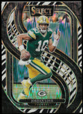 2024 Panini Select Football Jordan Love Zebra Premier Level SP