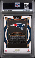 2024 Panini Select Rookie Drake Maye Red & Blue Shock RC PSA 10