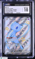 2024 Pokemon Paldean Fates Shiny Ultra Rare Mew ex 216/091 CGC 10
