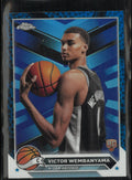 2024 Topps Chrome Rookie Victor Wembanyama Blue Basketball RC
