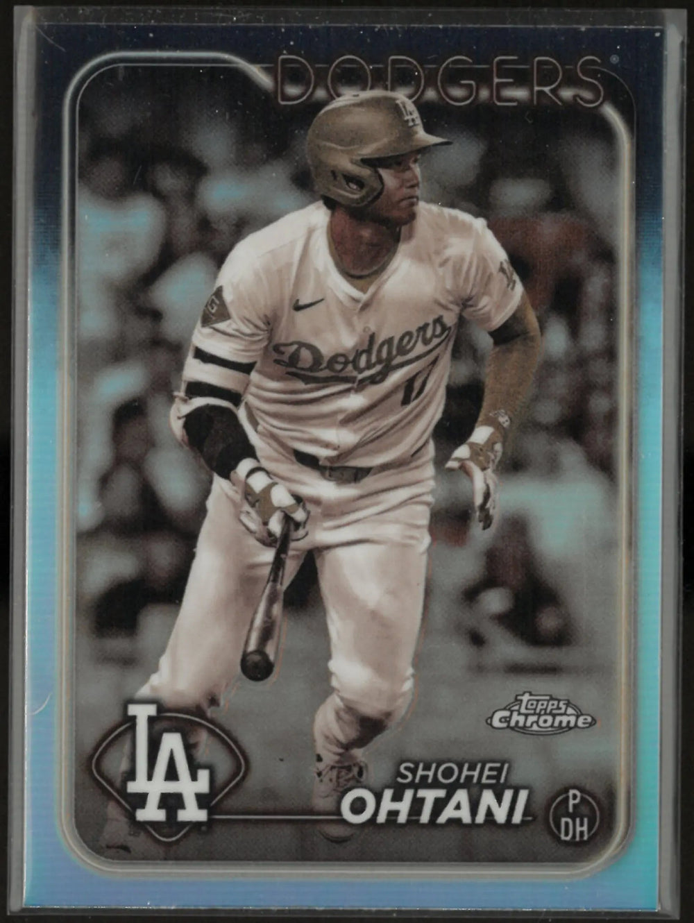 2024 Topps Chrome Baseball Shohei Ohtani Sepia