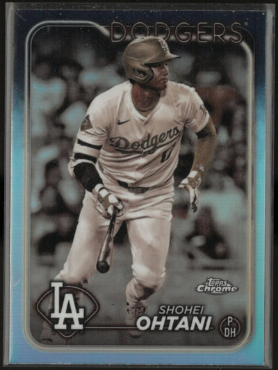 2024 Topps Chrome Baseball Shohei Ohtani Sepia