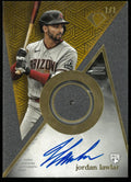 2024 Topps Diamond Icons Diamond In The Rough Relic RC Auto Jordan lawlar 1/1