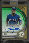 2024 Topps Five Star Autograph Adrian Beltre Auto Green /15