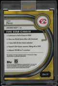 2024 Topps Five Star Autograph Tony Perez Auto Green /15