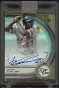 2024 Topps Five Star Autograph Vladimir Guerrero Auto Teal /75