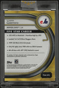 2024 Topps Five Star Autograph Vladimir Guerrero Auto Teal /75