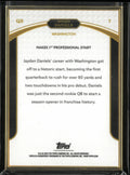 2024 Topps Now Rookie QB Jayden Daniels RC Gold Frame /99