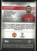 2024 Topps Stadium Chrome UEFA Champions League Cristiano Ronaldo Orange Wave /25