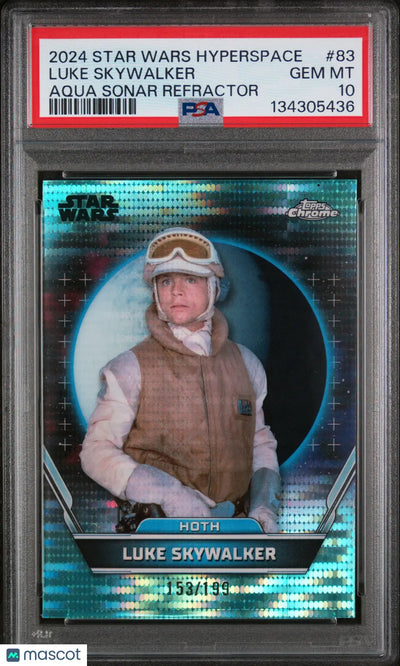 2024 Topps Star Wars Hyperspace Luke Skywalker #83 PSA 10