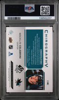 2024 UD SP Authentic Chirography Macklin Celebrini RC Auto PSA 9 #CMC