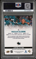 2024 Upper Deck Game Dated Moments Macklin Celebrinie/1199 PSA 10