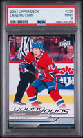 2024 Upper Deck Series 1 Young Guns Rookies Lane Hutson RC PSA 9