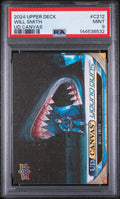 2024 Upper Deck UD Canvas Young Guns Rookie Will Smith RC PSA 9