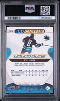 2024 Upper Deck UD Canvas Young Guns Rookie Will Smith RC PSA 9
