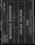2024 Wild Card Shedeur Sanders/ Jalen Milroe Rookie Autographs 1/1