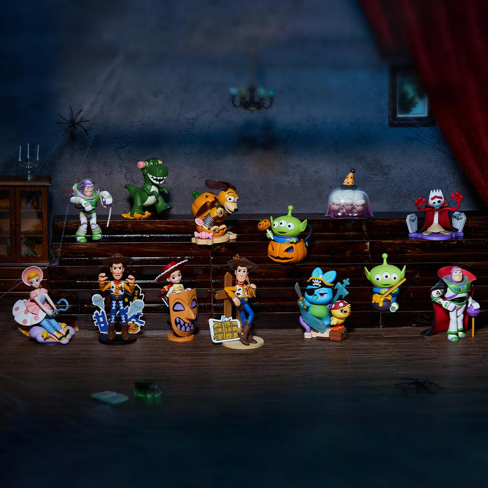 Pop Mart - SEALED SET of 12 - Disney/Pixar Spooky Night Series - No Duplicates - Chance of Secret Edition