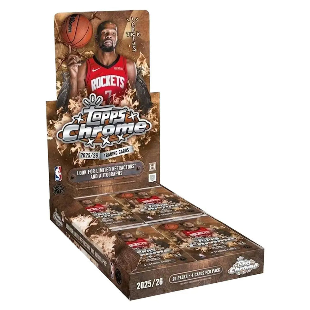 2025-2026 Topps NBA Basketball Cactus Jack Chrome Hobby Box