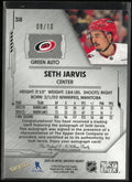 2025-26 Metal Universe Hockey Seth Jarvis Green Autograph Auto /10
