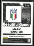 2025-26 Panini Donruss The Beautiful Game Mario Balotelli Auto Blue /99