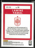 2025-26 Panini Prizm Donruss Road To FIFA World Cup 26 Lamine Yamal Pink /99