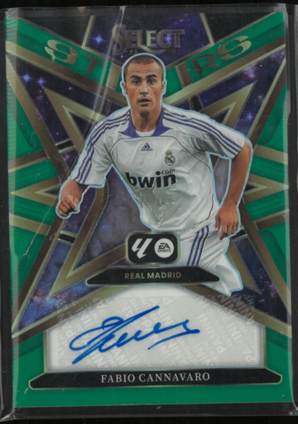 2025-26 Panini Select La Liga Stars Fabio Cannavaro Autograph Auto Green /5