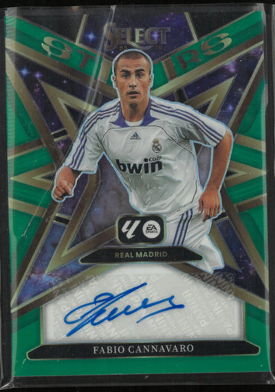 2025-26 Panini Select La Liga Stars Fabio Cannavaro Autograph Auto Green /5