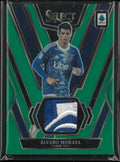 2025-26 Panini Select Select Swatches Alvaro Morata Patch Green /5