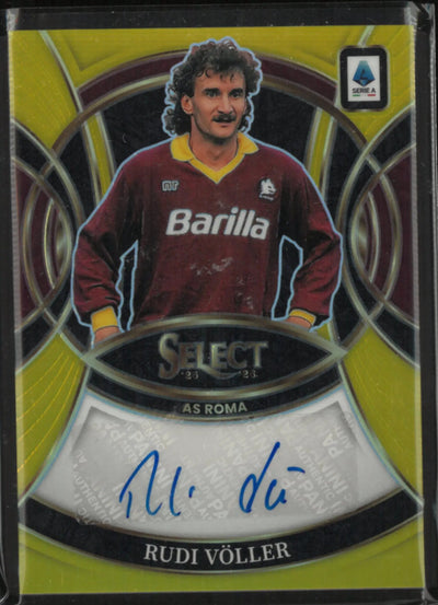 2025-26 Panini Select Serie A Autograph Rudi Voller Auto Gold /10