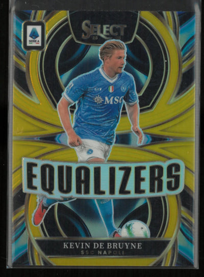 2025-26 Panini Select Serie A Equalizers Kevin De Bruyne Gold /10