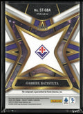 2025-26 Panini Select Stars Gabriel Batistuta Autograph Auto Orange /25