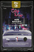 2025/26 Topps 3 City Drip Ace Bailey Rookie Autograph Auto RC /10
