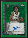 2025-26 Topps Chrome Autograph Joan Beringer Auto Green /99