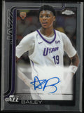 2025-26 Topps Chrome Basketball Autograph Ace Bailey Auto RC