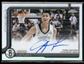 2025-26 Topps Chrome Basketball Refractor Rookie Auto Egor Demin