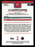 2025-26 Topps Chrome Shai Gilgeous-Alexander Horizontal /150 Blue Refractor