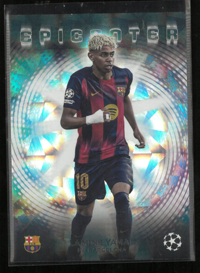 2025-26 Topps UEFA Champions League Epicenter Lamine Yamal