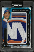 2025-26 UD Black Diamond Matthew Schaefer RC Jumbo Team Logo Patch