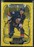 2025-26 UD O-Pee-Chee Marquee Rookie Matthew Schaefer Auto Neon Yellow Surge RC