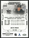 2025-26 UD O-Pee-Chee Platinum Marquee Arctic Freeze Rookie Michael Misa RC /99