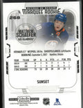 2025-26 UD O-Pee-Chee Platinum Marquee Rookie Matthew Schaefer Sunset RC
