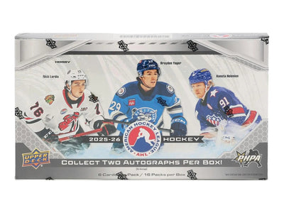 2025-26 Upper Deck AHL Hockey Hobby Box (Pre-Order)