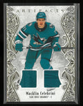 2025-26 Upper Deck Artifacts Gold Material Macklin Celebrini Patch /299