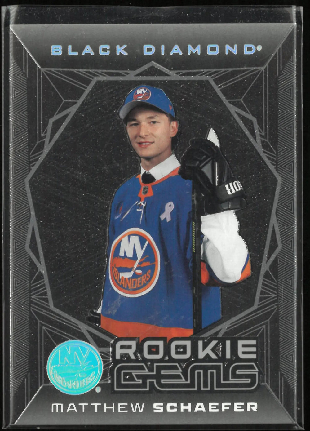 2025-26 Upper Deck Black Diamond Rookie Gems Matthew Schaefer /399 RC