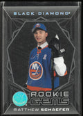 2025-26 Upper Deck Black Diamond Rookie Gems Matthew Schaefer /399 RC