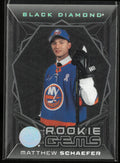2025-26 Upper Deck Black Diamond Rookie Gems Matthew Schaefer RC /399