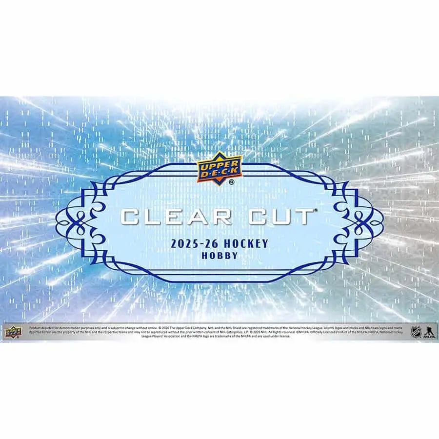2025-26 Upper Deck Clear Cut Hockey Hobby Box (Pre Order)